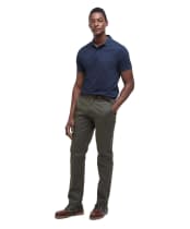 Men's Barbour Lightweight Stretch Tailored Chino - Uniform Green