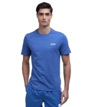 Men's Barbour International Small Logo Tee - North Sea Blue
