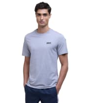Men's Barbour International Small Logo Tee - Pale Slate