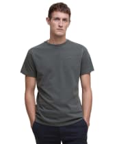 Men's Barbour Garment Dyed Tee - Gunmetal