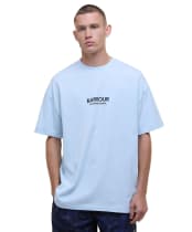 Men's Barbour International Os Formula T-Shirt - Ice Water