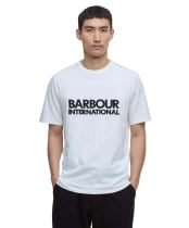 Men's Barbour International Jason Technique T-Shirt - Whisper White