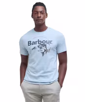 Men's Barbour Lydd Graphic T-Shirt - Ocean Sky