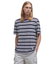 Men's Barbour Feltwell Relaxed Fit Stripe T-Shirt - Navy