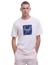 Men's Barbour International Camo Ikat Block T-Shirt - Quartz Pink