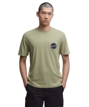Men's Barbour International Apleton Graphic T-Shirt - Bleached Olive