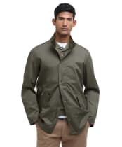 Men's Barbour City Chelsea Waterproof Jacket - UNIFORM GREEN/BL