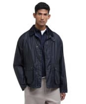 Men's Barbour Modern Bedale Waxed Jacket - Royal Navy