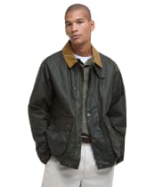 Men's Barbour Modern Bedale Waxed Jacket - Archive Olive