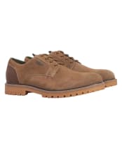 Men's Barbour Sandstone Derby Shoes - Taupe Suede