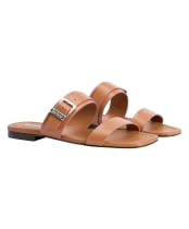 Women's Barbour Louise Flat Sandal - Tan