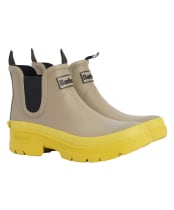 Women's Barbour Nimbus Chelsea Wellingtons - Dusky Green / Lime