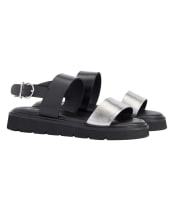 Women's Barbour Harewood Sandal - Black / Pewter