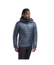 Men's Montane Anti-Freeze Packable Hooded Down Jacket - Stone Blue