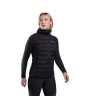 Women's Montane Composite Hooded Down Jacket - Black