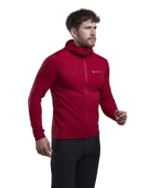 Men's Montane Protium Lite Hooded Fleece Jacket - Acer Red