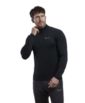 Men's Montane Protium Lite Pull On Fleece - Black