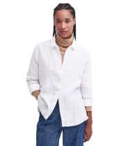 Women's Barbour Marine Shirt - White