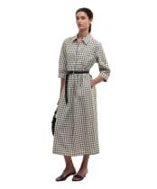 Adele Midi                                    - DUSKY GREEN CHEC
