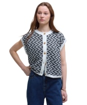 Olivia Knit                                   - Cloud / Navy