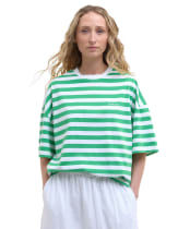 Abby Top                                      - WHITE/KELLY GREE