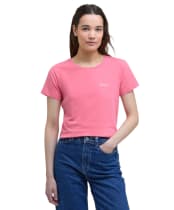 Women's Barbour Saltford T-Shirt - Pink Punch