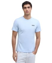 Men's Barbour International Small Logo Tee - Heritage Blue