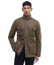 Men's Barbour Corbridge Waxed Jacket - Beech / Classic