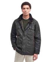 Men's Barbour Sapper Waxed Jacket - Olive