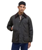 Men's Barbour Classic Bedale Jacket - Olive | Classic Tartan