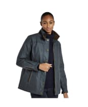 Women's Dubarry Mountrath PrimaLoft® Waxed Jacket - Dark Pebble