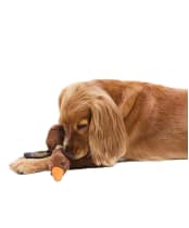Barbour Dog Flying Duck Toy - Brown