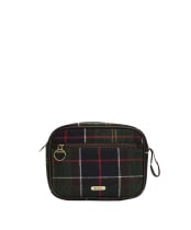 Women's Barbour Allowhay Tartan Wash Bag - Classic Tartan
