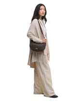 Women's Barbour Quilted Sling Shoulder Bag - Olive