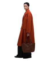 Women's Barbour Alder Leather Tote Bag - Brown