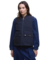 Women's Barbour Theodora Gilet - Dark Navy