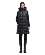 Women's Barbour International Cecilla Puffer Gilet - Black