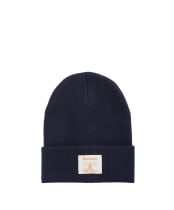 Women's Barbour Ellison Beanie Hat - Navy