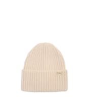 Women's Barbour Meryl Beanie Hat - Heritage Cream