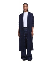 Women's Barbour Luna Knitted Cardigan - Navy