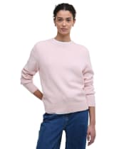 Women's Barbour Woodhouse Knitted Jumper - Pink Blush