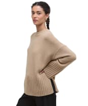 Women's Barbour Sophia Knitted Jumper - Pale Camel