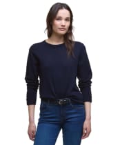 Women's Barbour Carlby Knitted Jumper - Navy