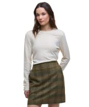 Women's Barbour Carlby Knitted Jumper - Birch