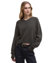 Women's Barbour International Atlanta Knitted Jumper - Dusky Khaki