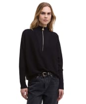 Women's Barbour International Lola Knitted Jumper - Black