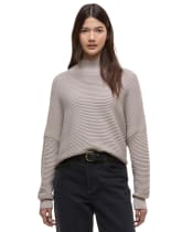 Women's Barbour International Kaia Knitted Jumper - Oat