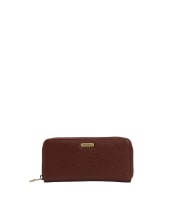 Women's Barbour Birch Leather Matinee Purse - Brown