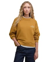 Women's Barbour Harper Sweatshirt - Mustard