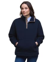Women's Barbour Bamburgh Fleece - Navy